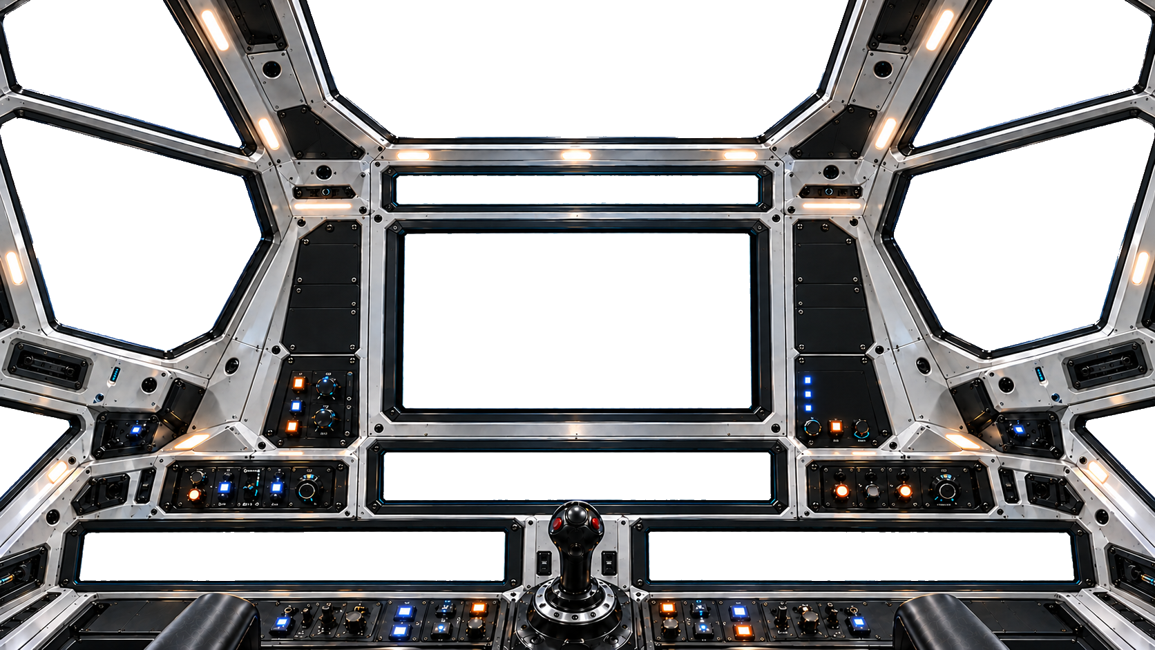 Spaceship mission console